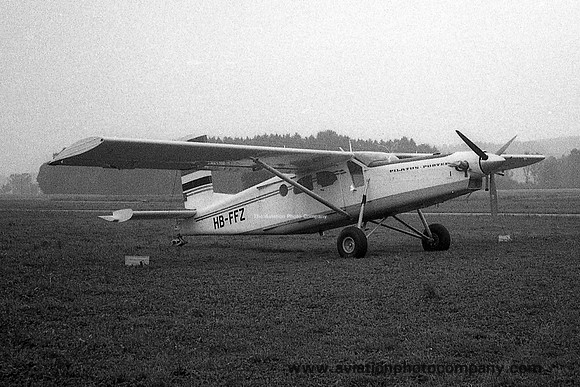Pilatus PC-6/B2-H4 Turbo Porter HB-FFZ