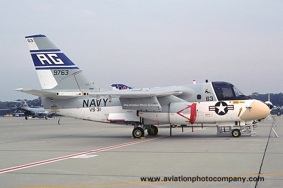 US Navy VS-31 Lockheed S-3A Viking 159763/AG-63 (1976)