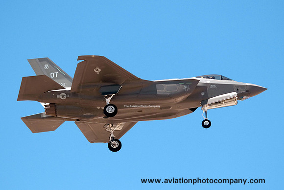 USAF 53 WG 422 TES Lockheed F-35A 10-5012/OT at Nellis AFB (2013)
