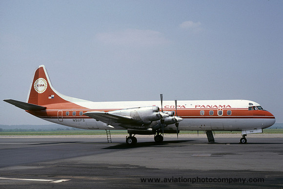 Copa Panama Lockheed Electra N511PS (1980)