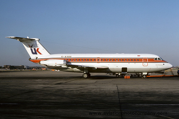 Air UK/BIA BAC-111 G-AXOX (1980)