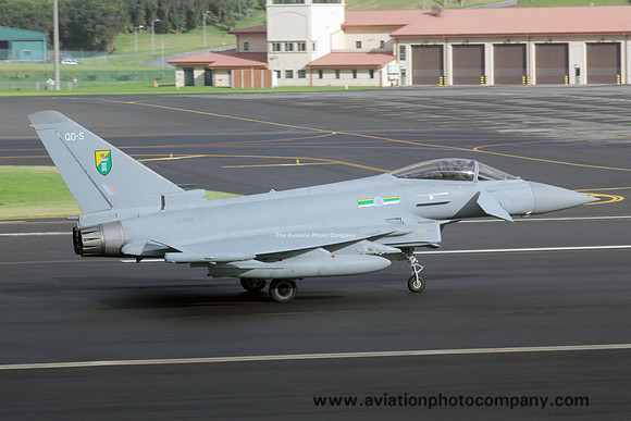 RAF 3 Squadron Eurofighter Typhoon FGR.4 ZJ916/QO-S at Lajes (2015)