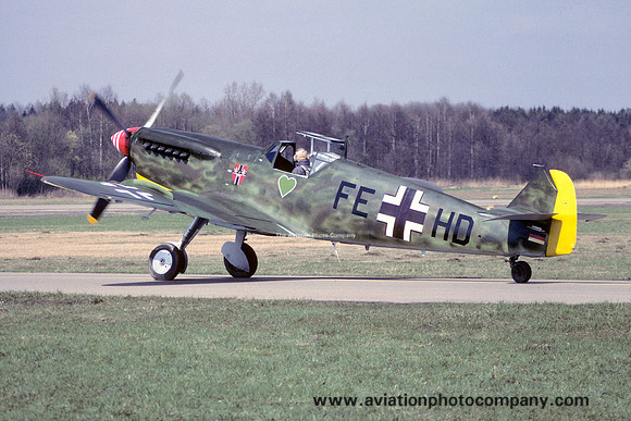 German Air Force Messerschmitt Bf109 FE+HD (1987)
