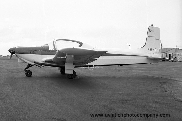 Wassmer WA.40 Super IV PH-PUT at Newcastle Woolsington (1963)