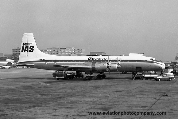 IAS Cargo Airlines Bristol Britannia G-AOVF