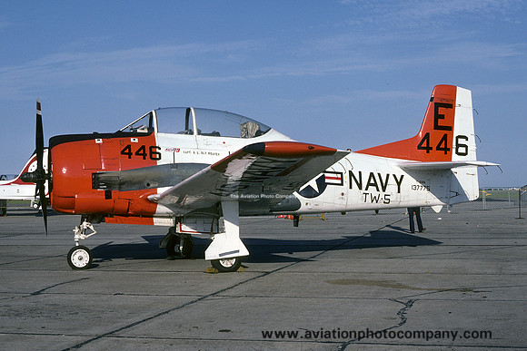 USN TW-5 North American T-28B Trojan 137775/E446 (1979)