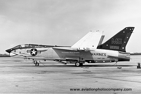 USMC VMF-321 Chance F-8K 145598/MG8 (1973)