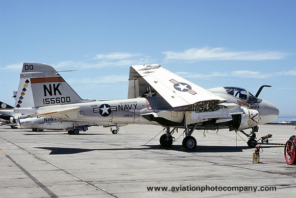 USN VA-196 Grumman A-6E Intruder 155600/NK500 (1975)