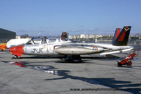 French Air Force SLVSV7 Fouga Magister 217/7-JE (1988)
