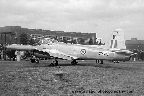 RAF 7 FTS Hunting Jet Provost T.4 XR676/W