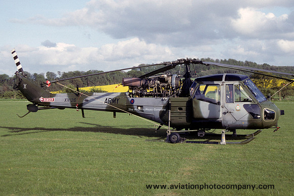 AAC 666 Squadron Westland Scout AH.1 XV126 at Middle Wallop (1992)