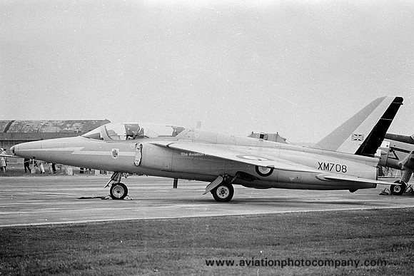 RAF Red Arrows Folland Gnat T.1 XM708 (1970)