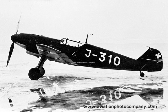 Swiss Air Force Messerschmitt Bf109E J-310