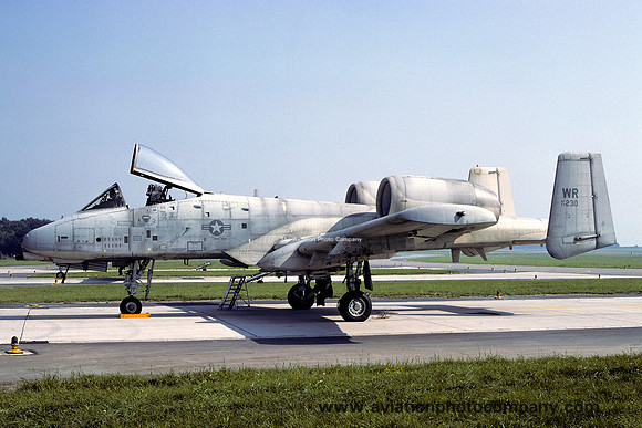 USAF 81 TFW Fairchild A-10A 77-0230/WR (1979)