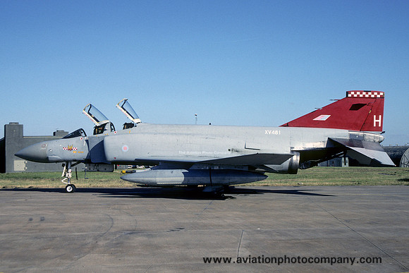 RAF 56 Squadron McDonnell F-4M Phantom FGR.2 XV481/H (1991)