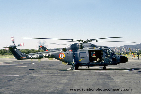 French Navy 20S Westland Lynx HAS.2 260 (1987)
