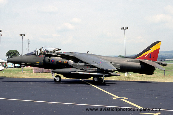 RAF 4 Squadron HS Harrier GR.7 ZG532 (1992)