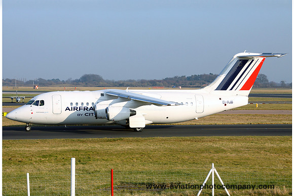 Air France by Cityjet Avro RJ-85 EI-RJB at Manchester (2013)