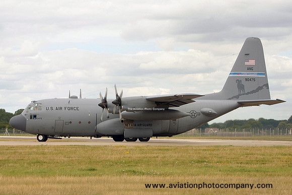 USAF Nevada ANG Lockheed C-130H Hercules 79-0475 at RAF Mildenhall (2015)