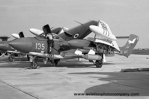 Royal Navy 899 Squadron De Havilland Sea Vixen FAW.2 XN706/E125 (1969)