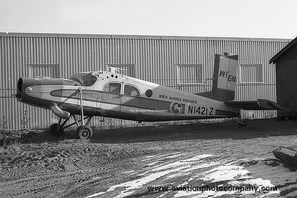 Wien Alaska Airlines Pilatus PC-6/B2-H2 Turbo Porter N1421Z (1968)