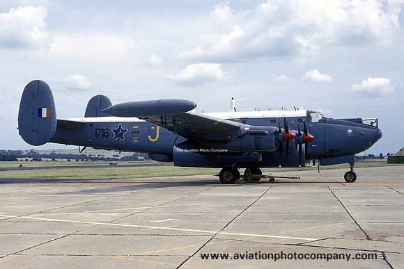 South African Air Force 35 Squadron Avro Shackleton MR.3 1716/J (1980)