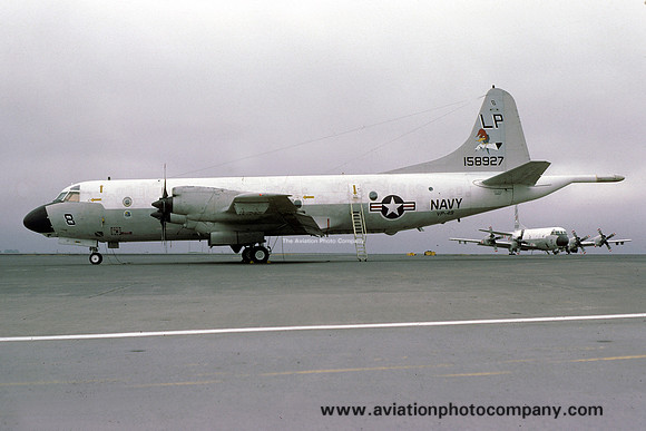 US Navy VP-49 Lockheed P-3C Orion 158927/LP-8 at Keflavik (1976)