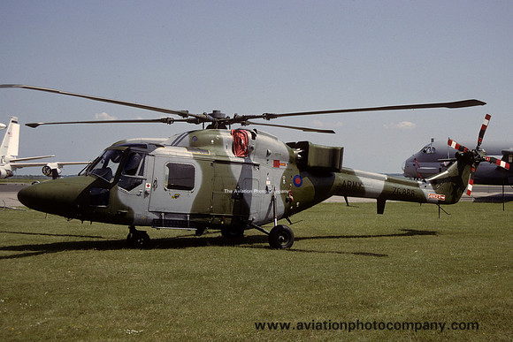 AAC 9 Regiment Westland Lynx AH.9 ZG888 at IAT Boscombe Down (1992)