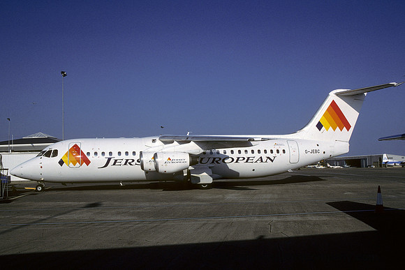 Jersey European BAe 146-300 G-JEBC (1999)