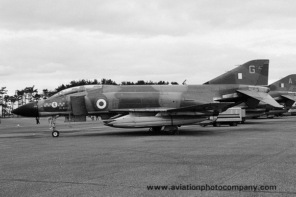 RAF 54 Squadron McDonnell F-4M Phantom FGR.2 XV434/G (1972)