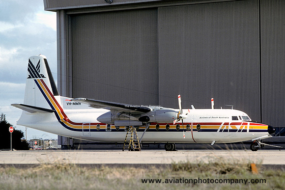 Airlines of South Australia Fokker F-27 VH-MMR (1981)