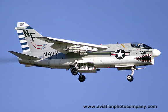 US Navy VA-93 LTV A-7A Corsair 153215/NF-305 (1976)