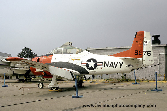 US Navy Quonset Point T-28C Trojan 146275 (1973)