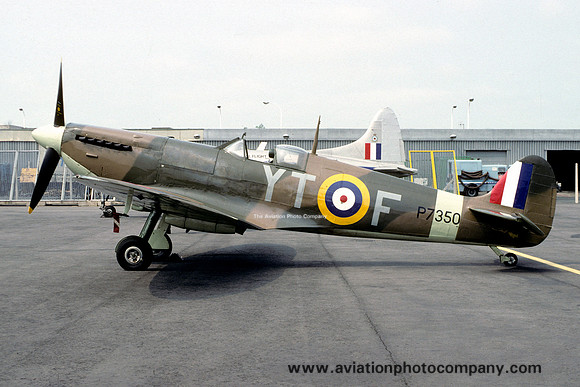 RAF Battle of Britain Memorial Flight Supermarine Spitfire P7350 (1991)