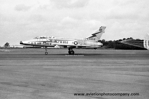 USAF 20 TFW 55 TFS North American F-100F Super Sabre 56-3852