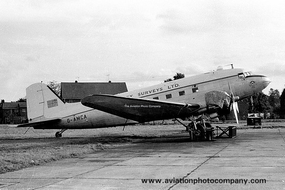 Fairey Surveys Douglas C-47 Dakota G-AMCA (1968)