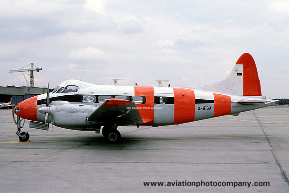 Braun & Euchner Flugdienst De Havilland Dove 5 D-IFSA (1979)