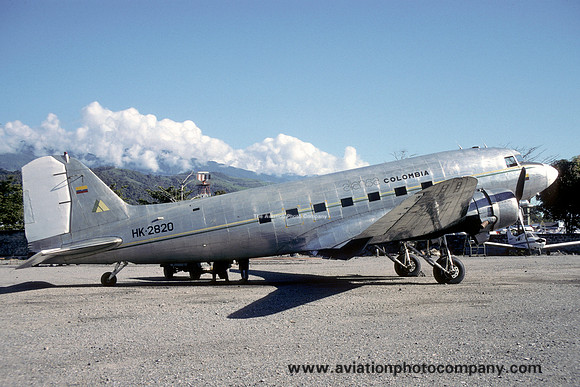 Alansa Colombia Douglas C-47 Dakota HK-2820 (1994)