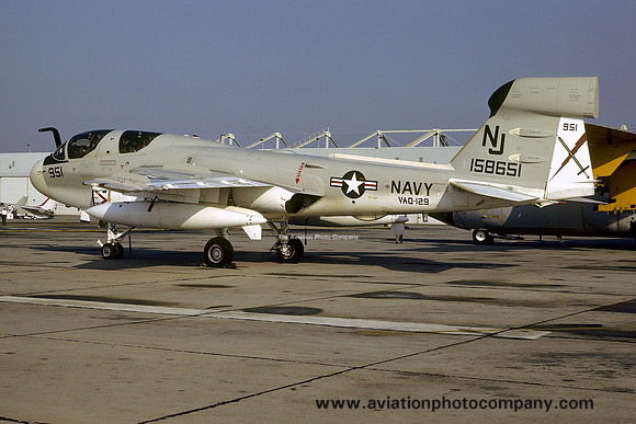 US Navy VAQ-129 Grumman EA-6B Prowler 158651/NJ-951 (1977)