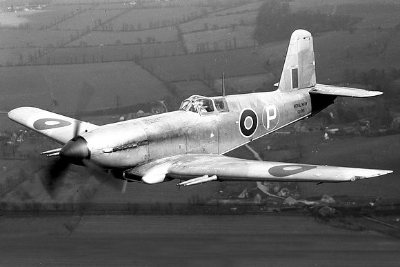 Royal Navy Blackburn Firebrand DD815 Air to Air