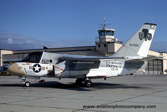 USN VS-41 Lockheed S-3A Viking 157994/RA-52 at NAS North Island (1979)