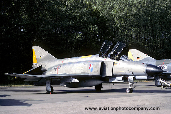 West German AF JBG36 McDonnell F-4F Phantom 37+58 (1983)