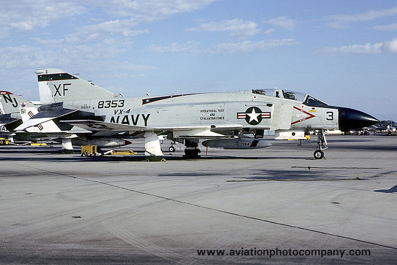 US Navy VX-4 McDonnell F-4J Phantom 158353/XF3 (1976)
