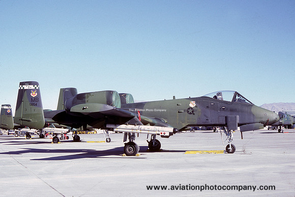 USAF 354 TFW 355 TFS Fairchild A-10A Thunderbolt 78-0654/MB (1981)