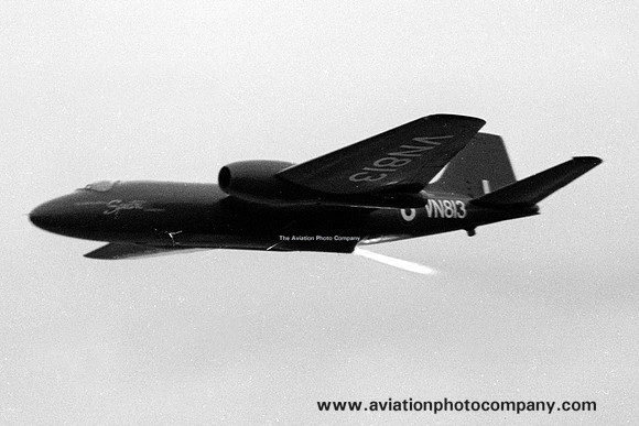 RAF English Electric Canberra VN813 with Spectre Rocket ingnited