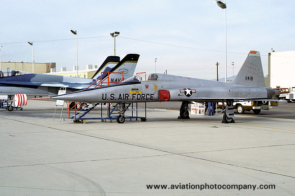 USAF AFFTC Northrop F-5E Tiger 71-1418 at Edwards AFB (1977)