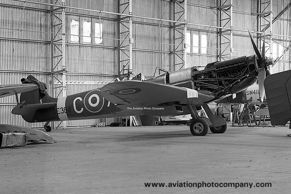 RAF Supermarine Spitfire TE384 used in the Battle of Britain film (1967)