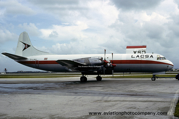 Lacsa Carguero Lockheed Electra TI-LRO
