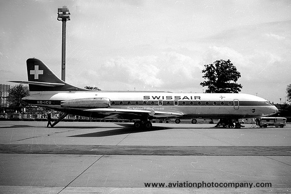 Swissair Sud Caravelle HB-ICU (1970)