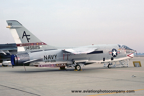 US Navy VFP-206 Chance RF-8G Crusader 145625/AF-600 (1976)